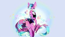 Cute furry girl