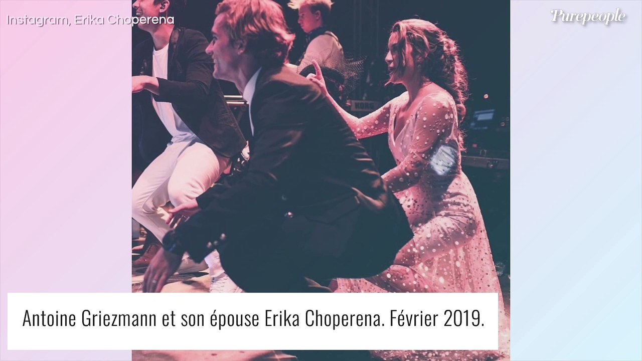 Antoine Griezmann avec sa femme Erika, son "vice" : tendre photo des amoureux