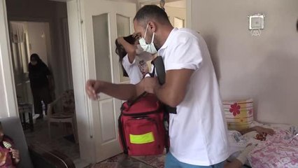 BALIKESİR - Emniyet kemeri sayesinde hafif yaralı kurtulan Özcan, yaşadıklarını anlattı