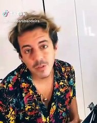 Bárbara Bandeira e Kasha gravam vídeo divertido. "Casar com um idoso?"
