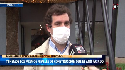 Tenemos los mismos niveles de construcción que el año pasado