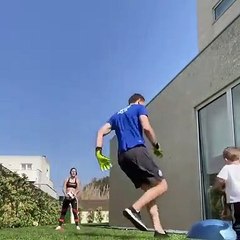 Treino em casa de Marchesin
