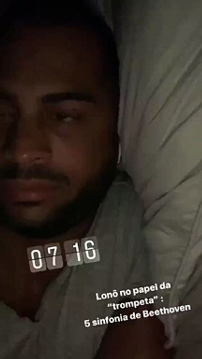 O momento divertido em que o namorado de Rita Pereira acorda com Lonô