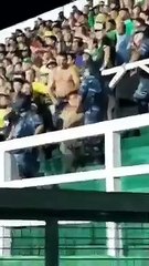 Racismo nas bancadas - Santos