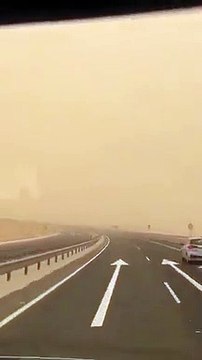 Ilhas Canárias cobertas por impressionante tempestade de areia