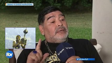 As polémicas declarações de Maradona sobre Riquelme