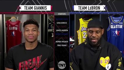 Giannis e LeBron - Escolhas All-Star