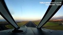 Descolagem Falcon 50 Força Aérea Portuguesa