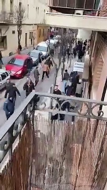 Confrontos em Barcelona
