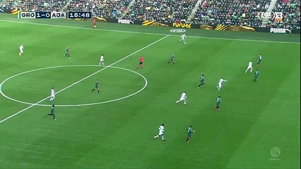 Golo sofrido por Bruno Varela