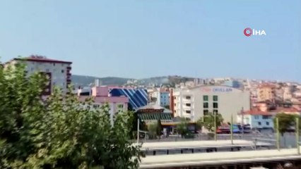 Pendik’te kablo yakan şahıs yangına neden oldu