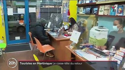 Covid-19 en Martinique : les touristes doivent organiser leur départ anticipé