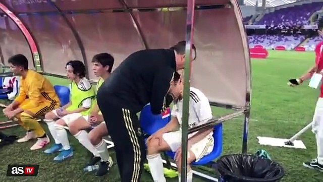 Filho de José Antonio Reyes marca póquer e desfaz-se em lágrimas