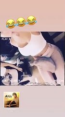 Nem nos treinos... Georgina Rodríguez treina com gatinho ao colo