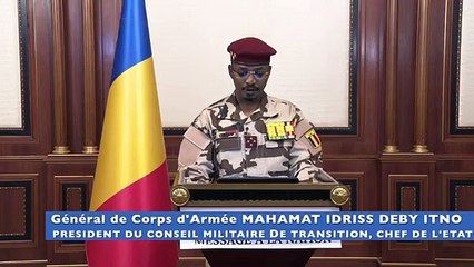 Tchad : message à la nation du président du CMT