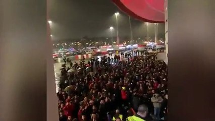 Griezmann, adeptos do Atlético