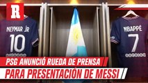 Lionel Messi: PSG anunció rueda de prensa para presentación del argentino