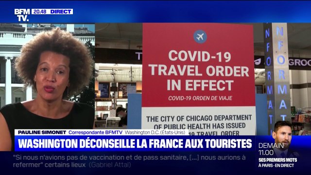 Covid-19: les États-Unis déconseillent à leurs ressortissants de voyager en France