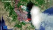 Varios incendios siguen activos en la isla griega de Eubea