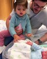 Vídeo: Filha de Inês Patrocínio encantada com o irmão recém-nascido