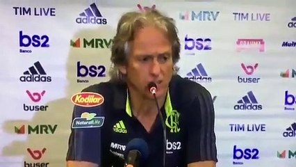 Jorge Jesus em conferência de imprensa