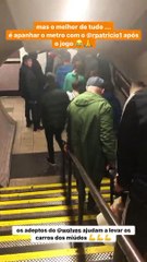 Rui Patrício no metro