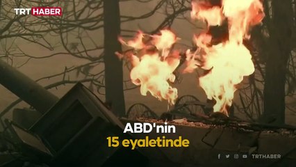 California tarihindeki en büyük ikinci yangın: Dixie