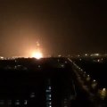 Há um grande incêndio a ocorrer em fábrica de produtos químicos em França