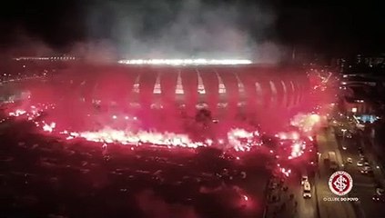 Receção adeptos Internacional