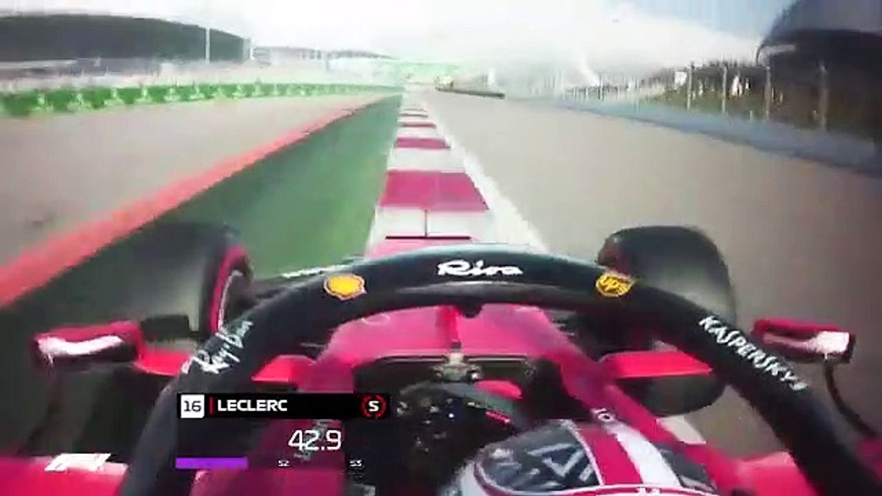 Pole de Leclerc no GP da Rússia