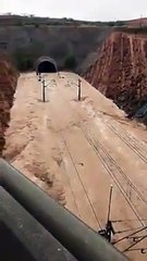 Tempestade Espanha, linhas férreas