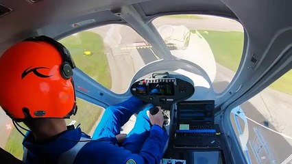 Táxi voador fez derradeiro teste em aeroporto na Suécia. Veja o vídeo