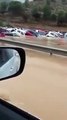 Tempestade Espanha, carros arrastados