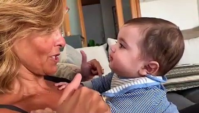 Carolina Deslandes derrete fãs com vídeo da mãe com o filho mais novo