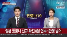 일본 코로나 신규 확진 8일 연속 1만명 넘어