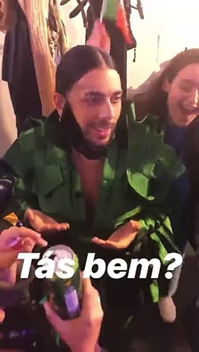 Primeiras palavras de Conan Osíris após ficar fora da final da Eurovisão