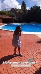 Vídeo: Sofia Ribeiro realiza o sonho da sobrinha