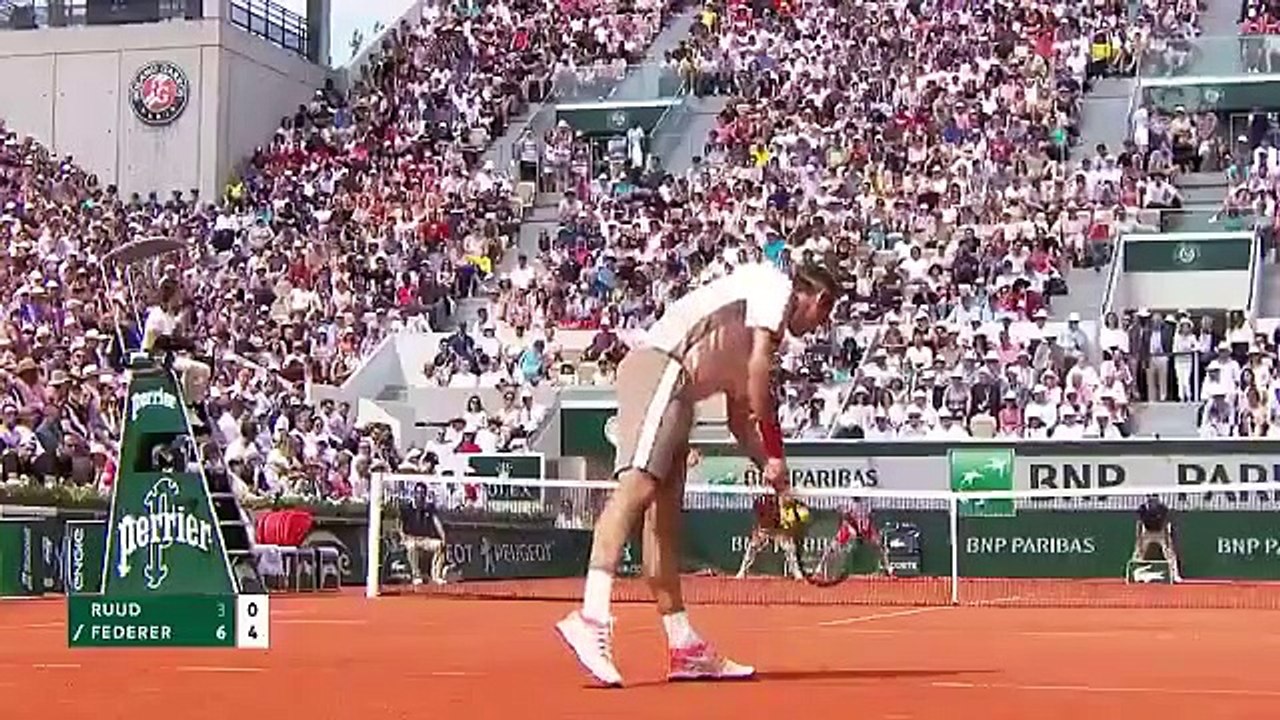 Ponto de Roger Federer