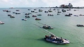 GoPro Shoot Of Different Kinds Of Fishing Boats _ Video No 9 _ Drone Shots