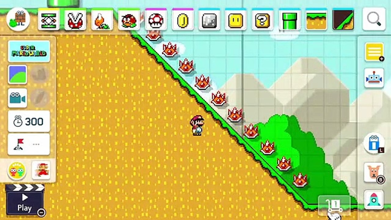 Vai poder criar os seus próprios níveis de "Super Mario" na Switch