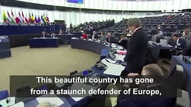 Guy Verhofstadt arrasa Giuseppe Conte