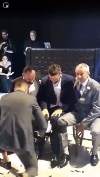 noivo cadeira de rodas