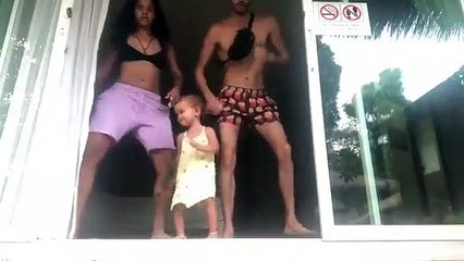 Blaya e o momento em família: Toda a gente dança, até mesmo a filha