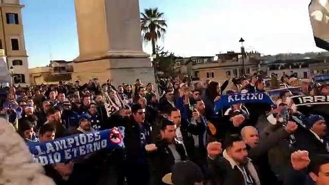 Adeptos do FC Porto invadiram Roma antes do encontro da Champions