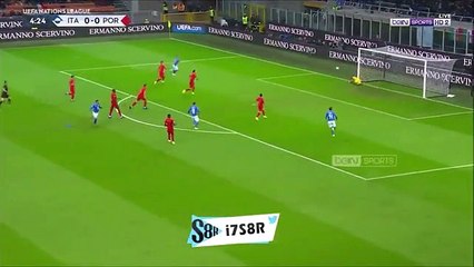 Defesa de Rui Patrício com a Itália