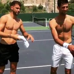 Djokovic e Grigor Dimitrov