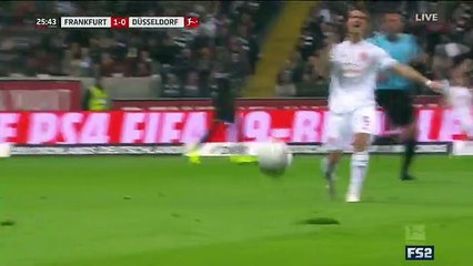 Eintracht Frankfurt-Fortuna Dusseldorf