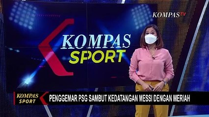 Ratusan Pendukung PSG Menyambut Gembira Kedatangan Lionel Messi