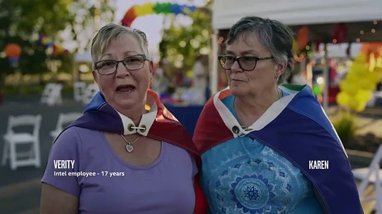 Drones da Intel celebração Orgulho LGBTQ