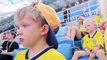 Filho de Marcus Berg em lágrimas depois da estreia do pai no Mundial